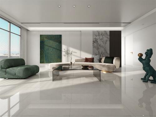 新一線陶瓷品牌 | 高陽(yáng)陶瓷，800X800天脈雪山高晶石，...